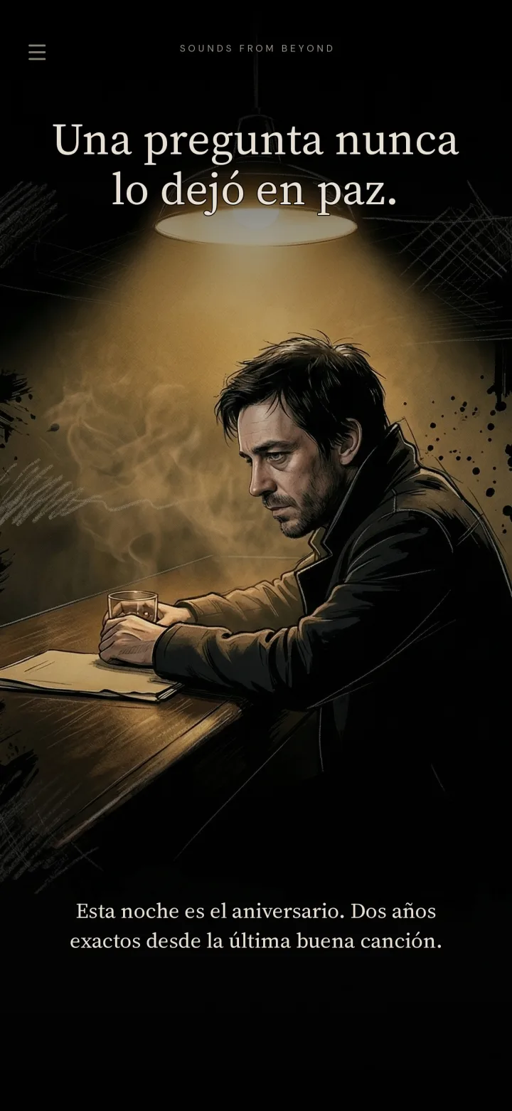 La escena del aniversario.
